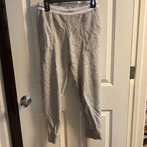 Size Medium Calvin Klein Grey Modern Cotton Sleep Jogger